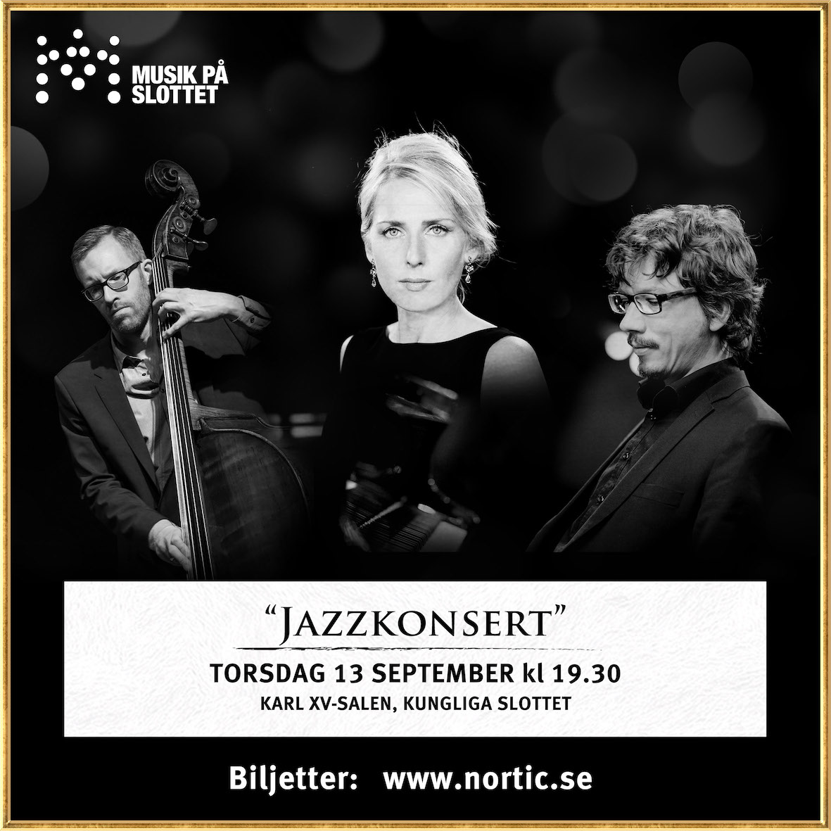Jazzkonsert med Margareta Bengtson, Mathias Algotsson och Svante Söderqvist