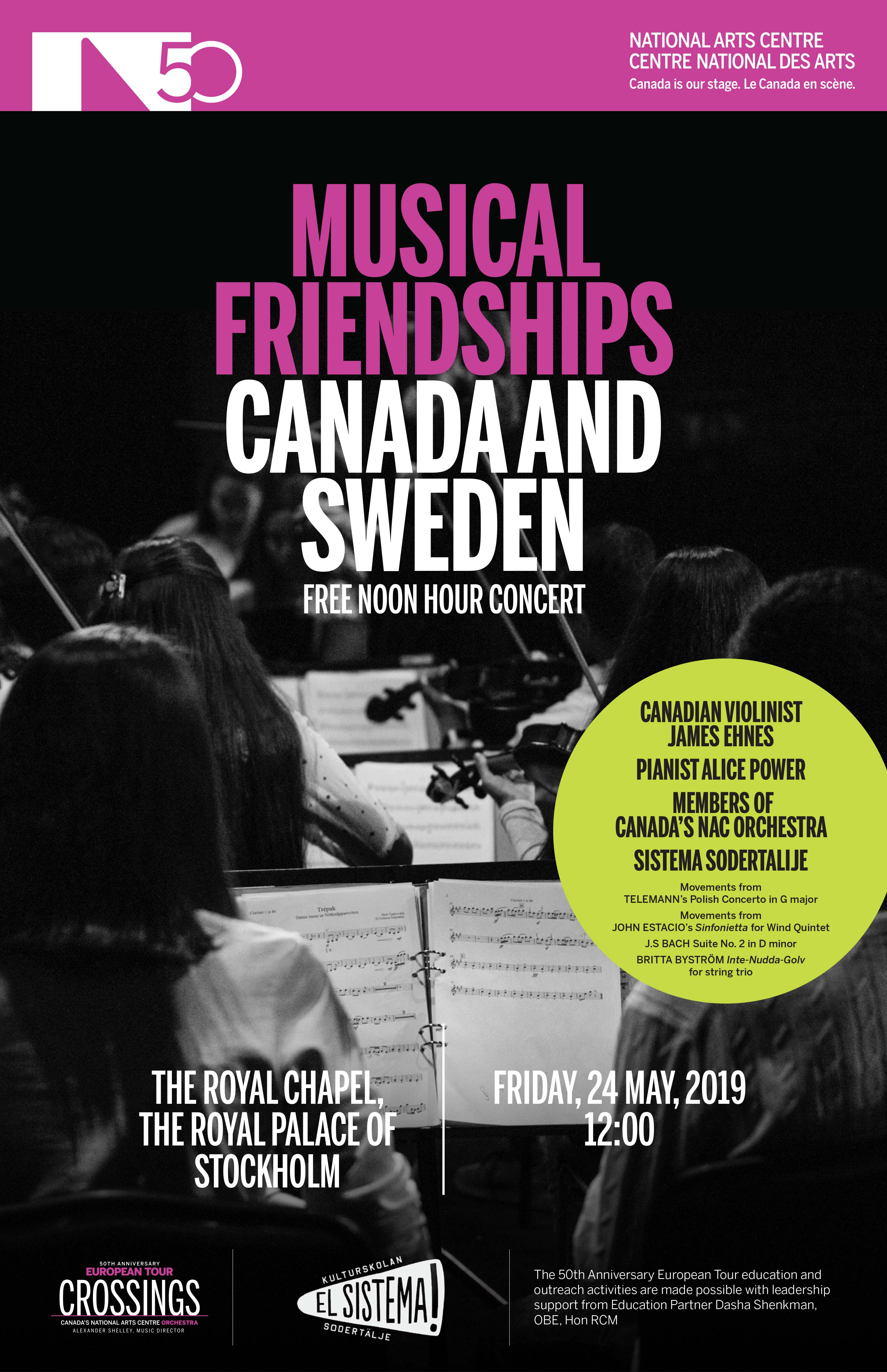 Gästspel-National Arts Centre (Kanadas Nationalorkester) med Stiftelsen El Sistema samt gästsolister