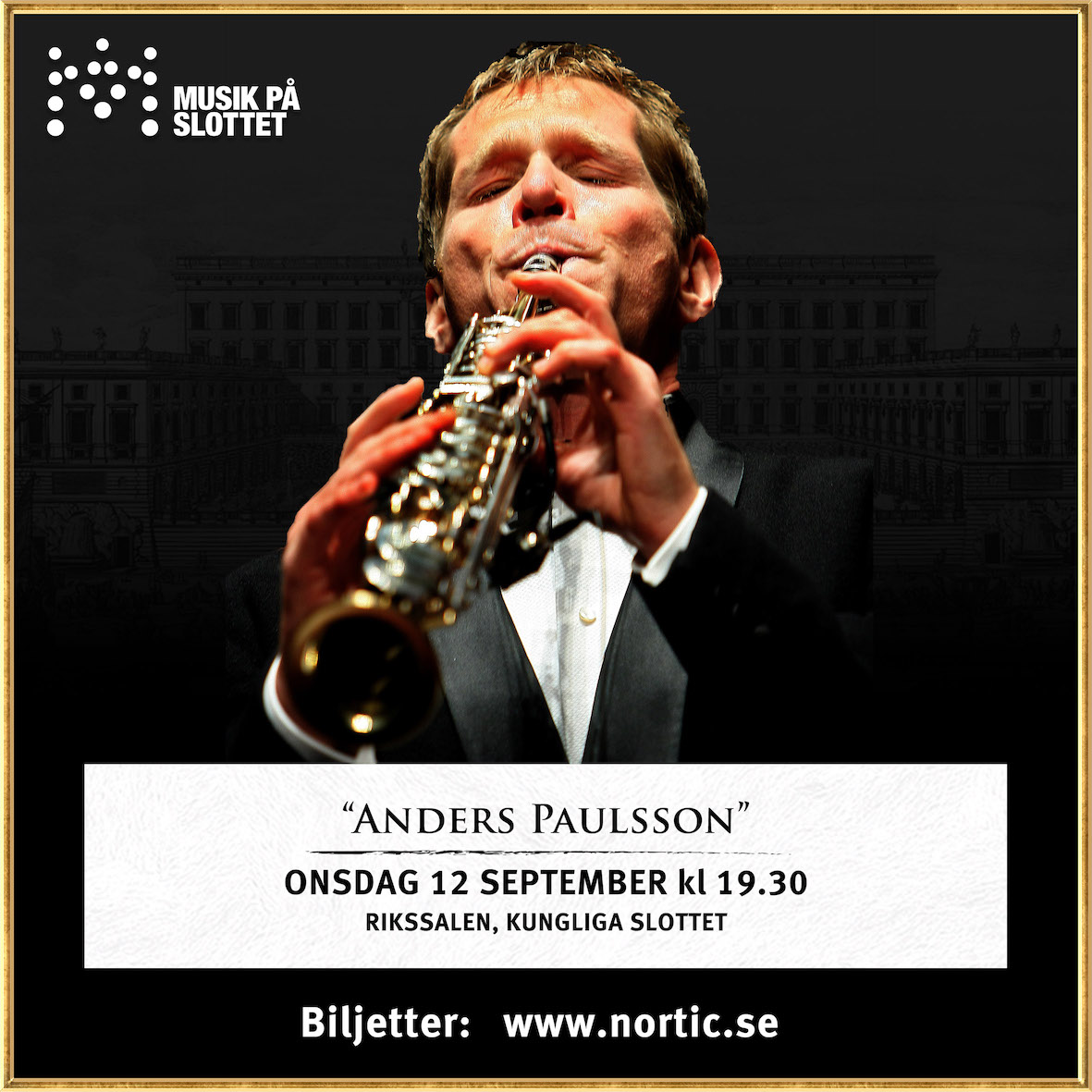 Anders Paulsson och Royal Palace
         Chamber Orchestra
